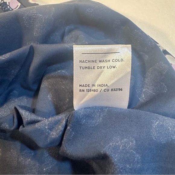 Pact Floral Blue Dress - Picture 12 of 14